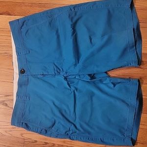 Armani Exchange blue shorts